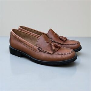Bass Weejuns Marietta ll Kilte Loafers in Cognac Size 6 1/2